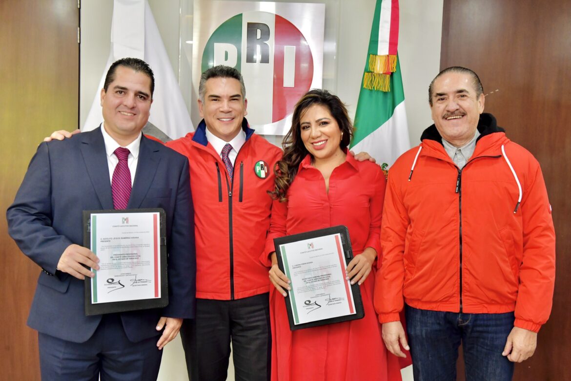 Anuncia «Alito» Moreno nueva dirigencia del PRI en Veracruz