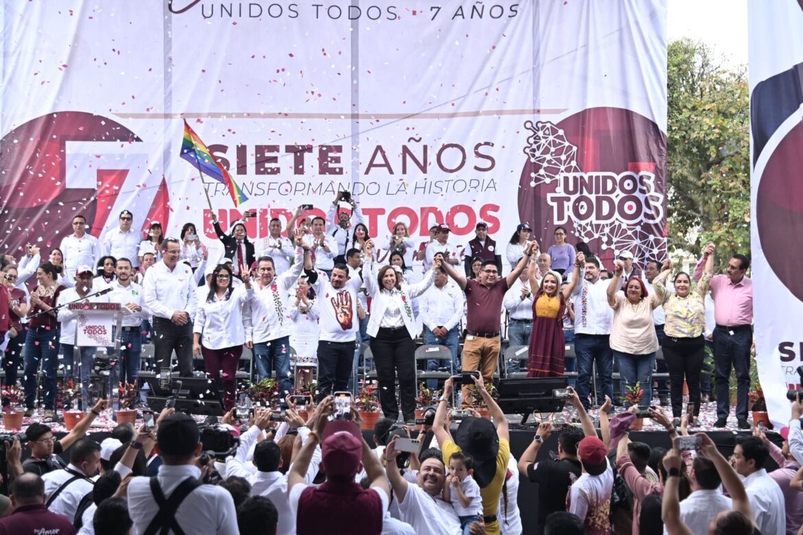 Veracruz llevará a México al segundo piso de la 4T: Rocío Nahle