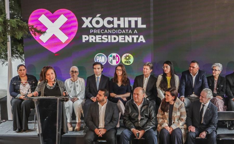 Presenta Xóchitl Gálvez equipo de campaña para el 2024