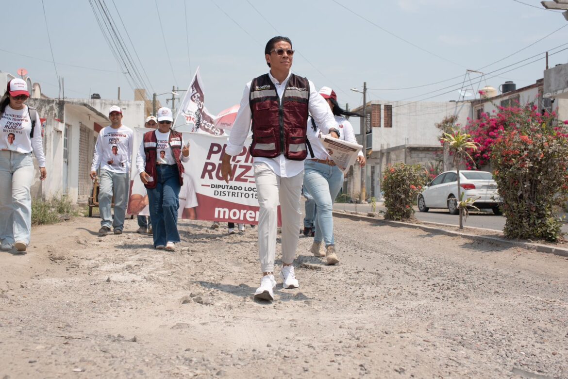 “Seré un diputado que esté en las calles y en las casas, con la gente”: Pepín Ruiz