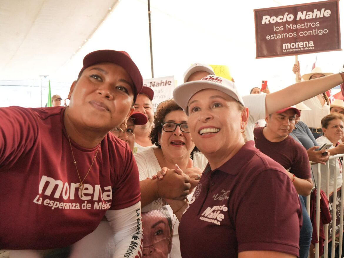 AMLO empoderó al pueblo, Morena ganará Veracruz: Rocío Nahle